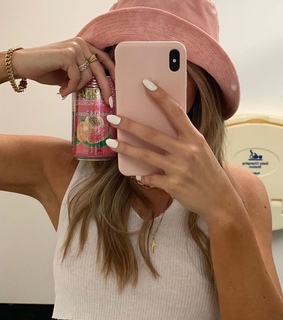 pink, phone and nails
