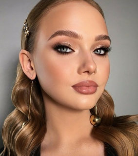 makeup, stylish and style