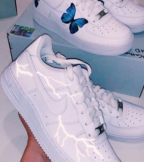 shoes inspo, nike air force and custom shoes