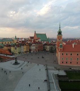 town, sunset and city