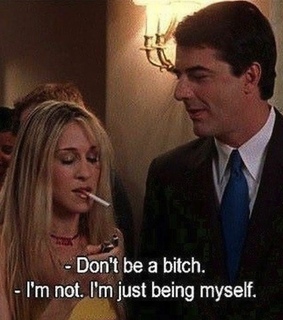 sassy, bitch and bossy