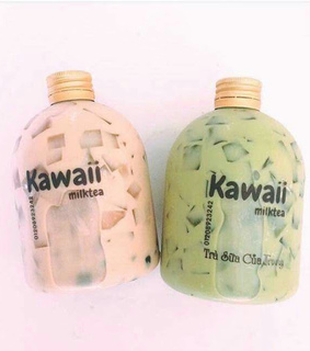 drink, milk and boba tea