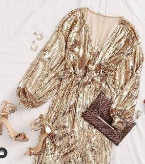 sequin dress