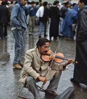 violin, marrakesh and musician