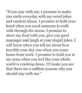 walk, smile and deep