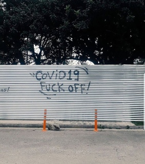 street, writing and 2020