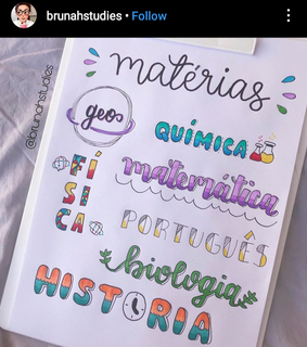 study, inspiration and lettering