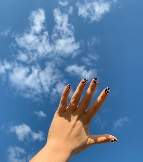 black, good day and relax