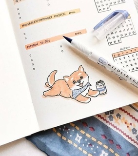 colores, bullet journal and alaskaa