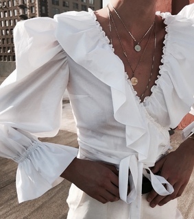 casual, white blouse and classy