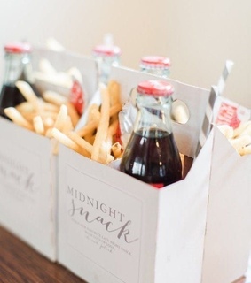 food, coke and decor