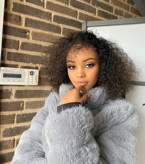 grey fur coat, baddie slay and instagram model