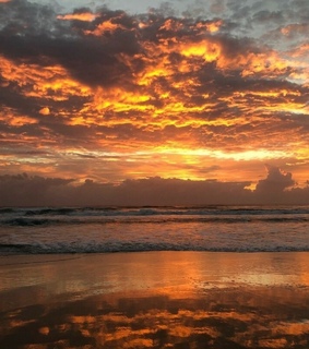 sunset, beautifully and sun