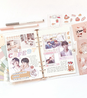 bullet journal, kpop and bujo