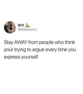 self, stay away from people and state of mind