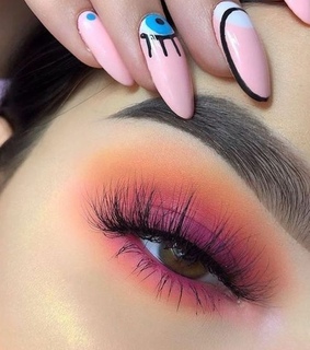 purple eyeshadow, glam makeup and makeup