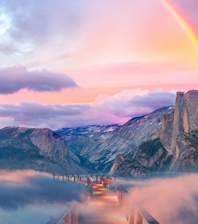 orange, pink and grey