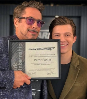 spider-man, marvel and rdj