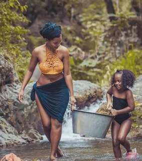 brown skin girl, black women and undivided