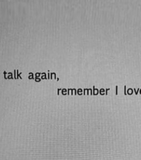 talk, remember and poems