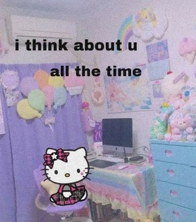 sanrio core, sanrio memes and traumacore