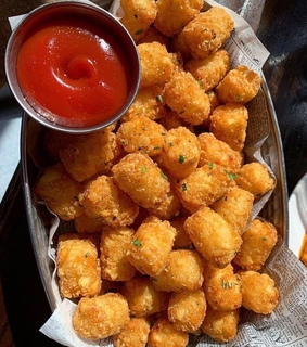 food, tater tots and heaven