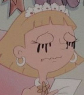 makeup, :( and blonde