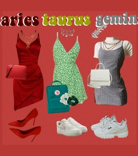 fire signs, horoscope and outfits