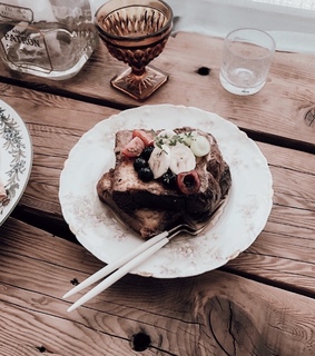 dessert, breakfast and food