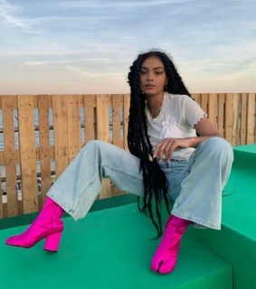 style, mixed and afro