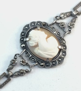 Wedding bracelet, bridal bracelet and cameo bracelet