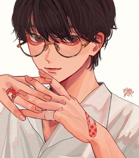 artwork, bishounen and illustration