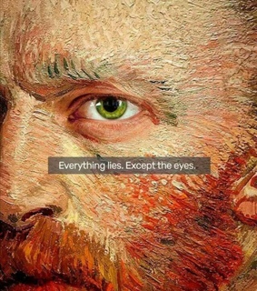 eyes, van gogh and truth