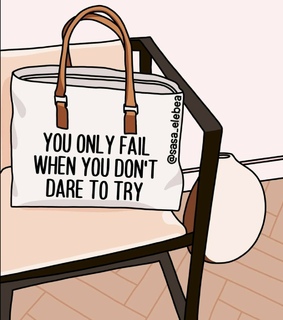 inspiration, motivation and try