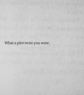 pain, text and plot twist