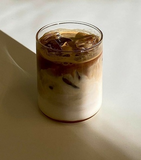 iced coffee, drinks and caffeine