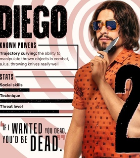 number two, diego hargreeves and tua