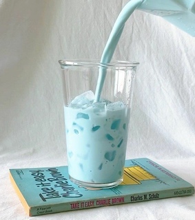 light blue, soft core and aesthetic