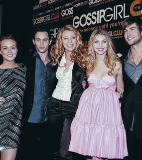 gossip girl, blair waldorf and jenny humphrey
