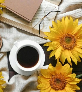 books, edit and coffee