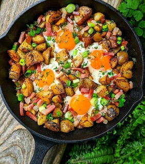 speck, hash and breakfast