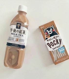 soft, milk tea and aesthetics