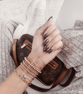 jewelry, long nails and nail