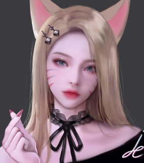 anime girl, league of legends and beautiful