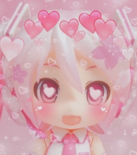 miku, kawaii edit and sakura