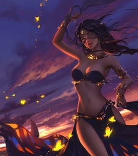 fantasy art, artist and wlop