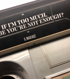 i, too much and not enough