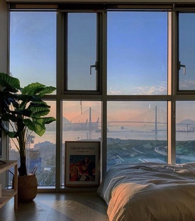 decor, city view and aesthetic