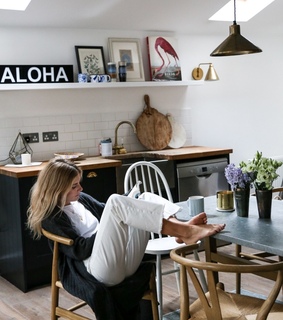girl, feminine and flowers