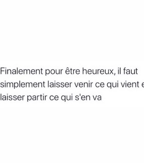 heureux, happy and partir